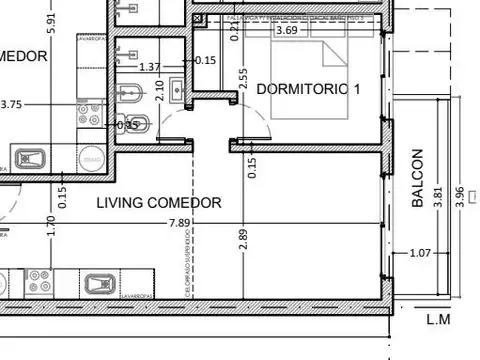 Departamento en Venta al Norte