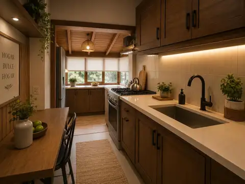 Casa 4 ambientes con 1 baño