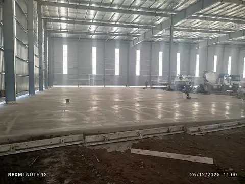 Depósito industrial AAA a estrenar de 12.000 m², con posibilidad de duplicar la superficie.