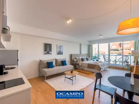 Departamento Monoambiente con 1 baño