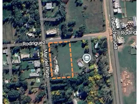 LOTE EN CALLE MAR DEL PLATA Y RODRIGUEZ -FUNES-