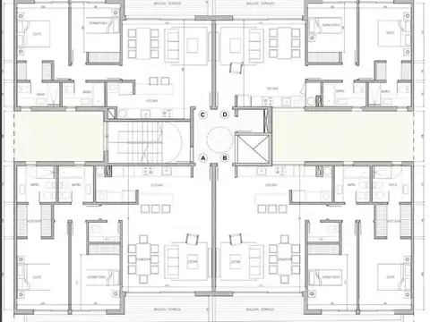 Departamento 3 ambientes con 2 baños