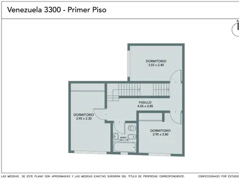 Depto Tipo Casa 4 ambientes con 2 baños