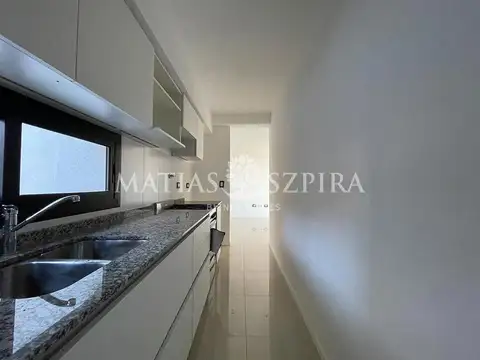 Departamento 2 ambientes con 2 baños