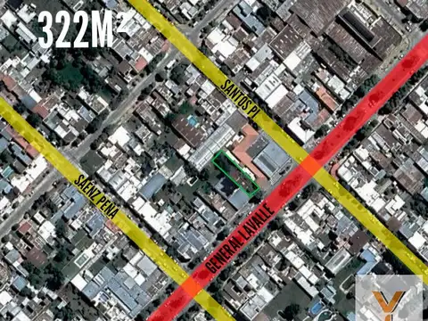 Terreno en venta - 322Mts2 - San Carlos de Bolívar