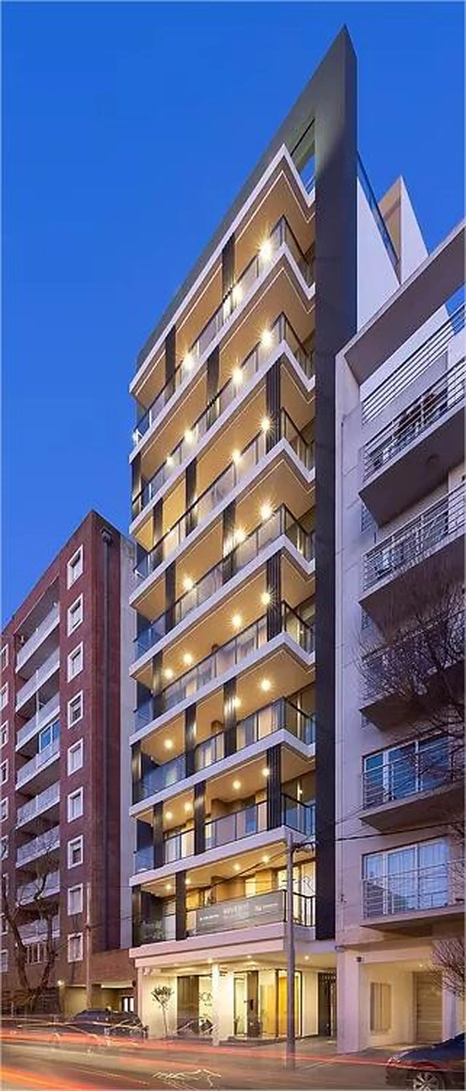Departamento 2 amb a estrenar con balcón y cochera — Plaza Mitre