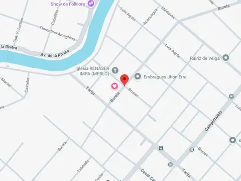 Venta Lote de terreno en Merlo 2843 mts2