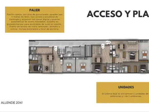 Departamento en Venta de 2 ambientes