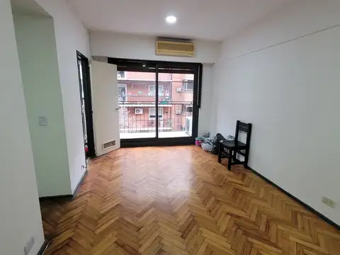 Departamento en alquiler en Las Cañitas 2 ambientes muy luminoso