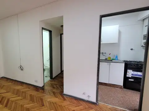 Departamento 2 ambientes con 1 baño