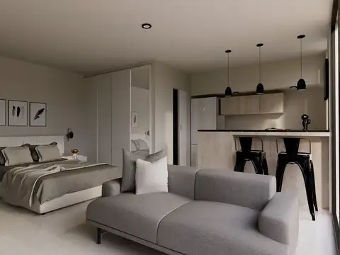 Departamento en Venta de 1 dormitorio