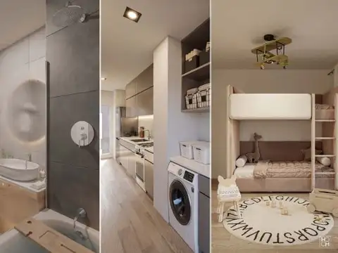 Departamento Monoambiente con 1 baño