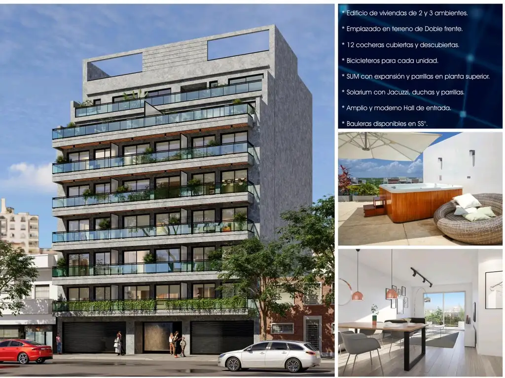 Emprendimiento en Villa Devoto de  1 y 2 Dormitorios