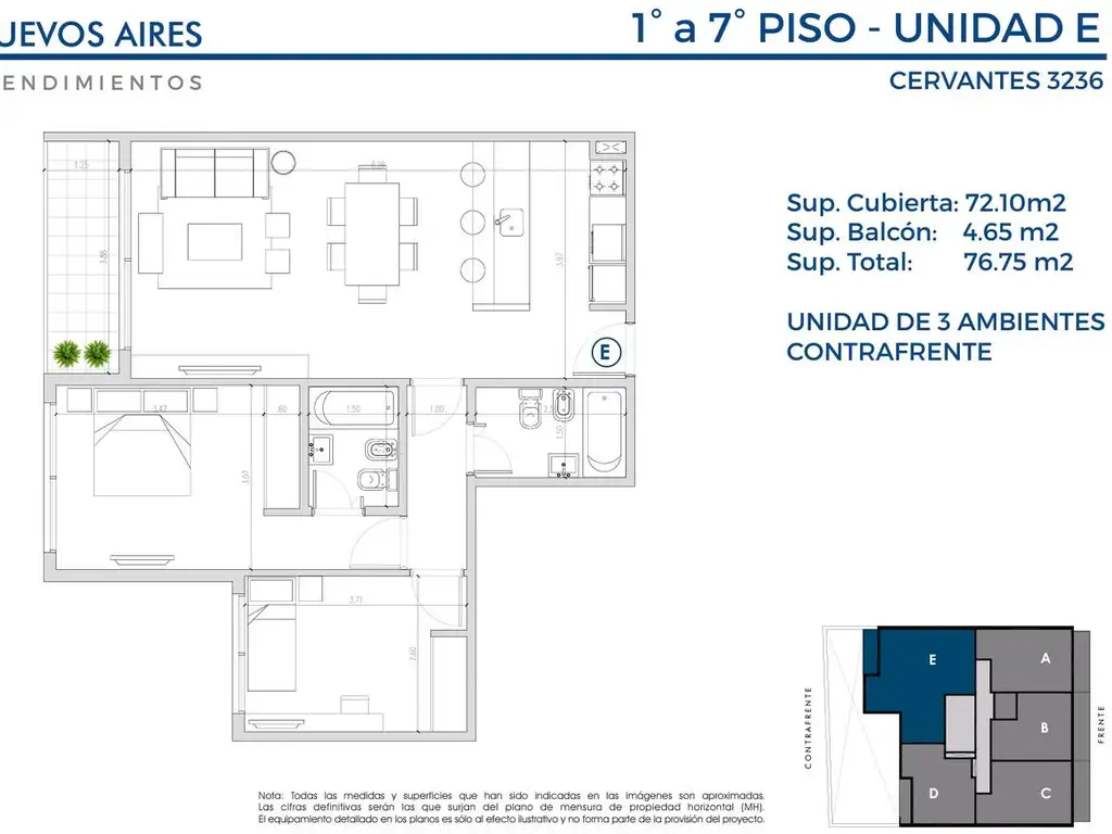 Emprendimiento en Villa Devoto - Etapa: En construcción