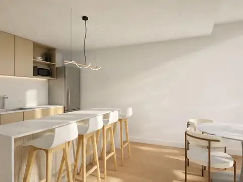 Departamento 2 ambientes con 1 baño