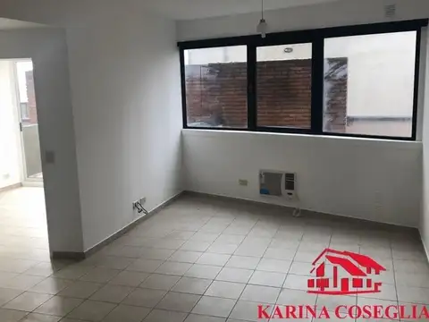 Departamento 2 ambientes con 1 baño