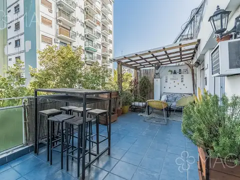 Departamento Amoblado en Alquiler en Palermo con Terraza (502250401)