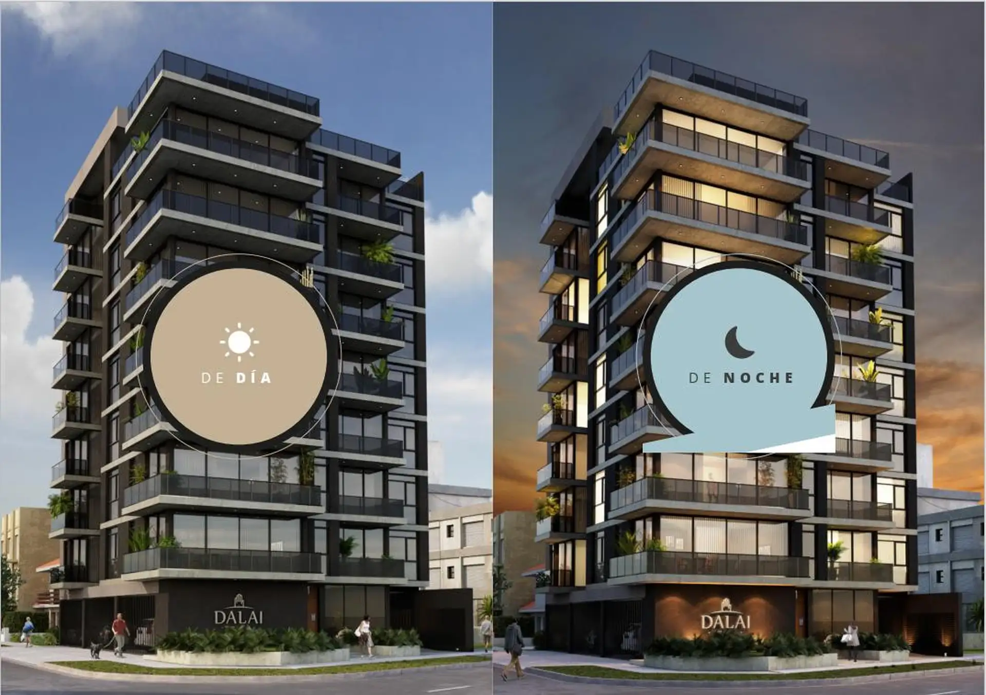 Depto 2 amb, 55m² con cochera y vista al mar — La Perla Norte