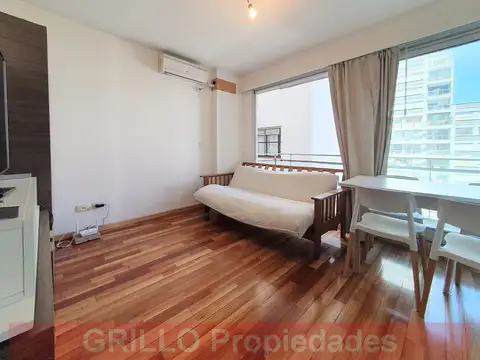 Av. del Libertador 8460. Departamento de 45m2. Pileta. Laundry. Solarium.
