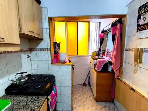 Departamento 2 ambientes con 1 baño