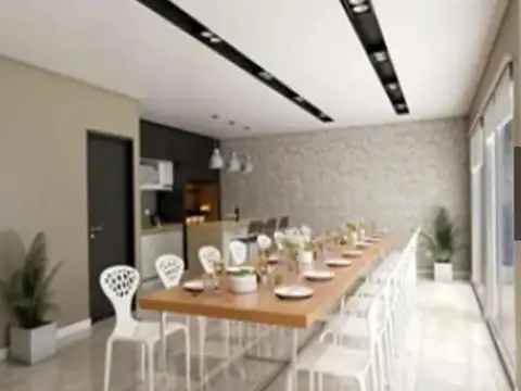 Departamento 2 ambientes con 2 baños