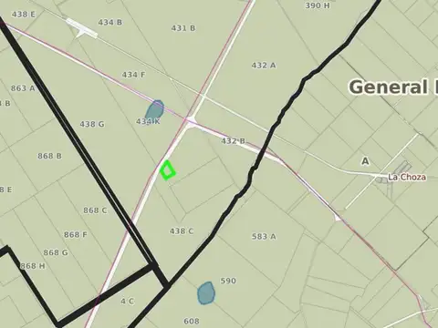 Ruta Provincial 47 y Cruce la Choza