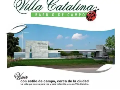 LOTE CON ESCRITURA VILLA CATALINA 400m2 CAMPOS VERDES
