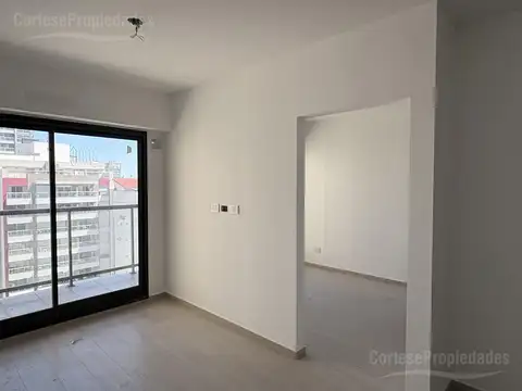 Departamento 2 ambientes con 2 baños