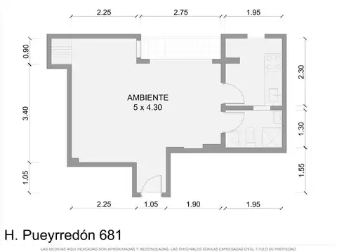 Honorio Pueyrredón 600, Piso 2