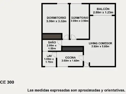 Departamento en Venta de 3 ambientes
