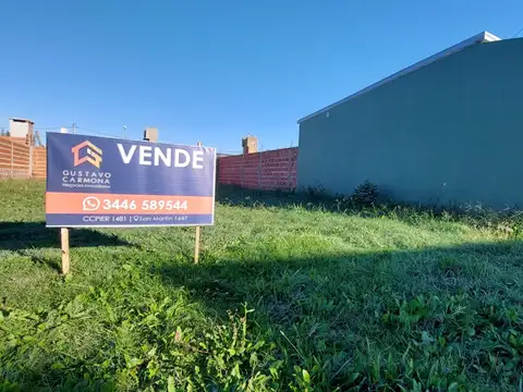 TERRENO TODOS LOS SERVICIOS ORIENTACION ESTE