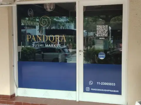 Fondo de comercio de sushi en Pinamar centro