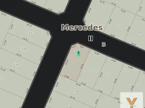Terreno en venta - 300Mts2 - Mercedes
