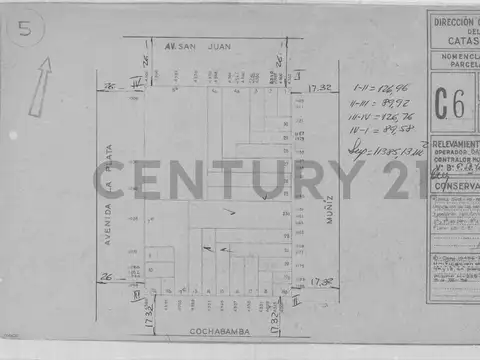 Terreno en Venta en Boedo, USD 440.000