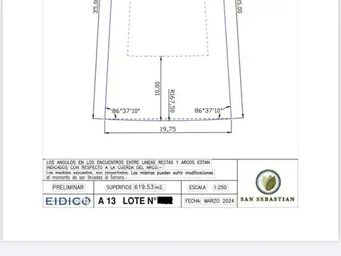 TERRENO EN VENTA EN ESCOBAR - BARRIO PRIVADO SAN SEBASTIAN - AREA 13 - INTERNO