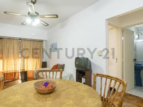 Departamento 2 ambientes con 1 baño