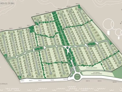 Lote 2000 M2 Venta En La Arbolada Aut.sud/oeste Km 7