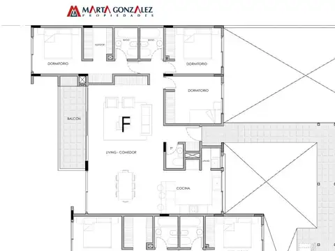 Departamento en Venta con 26 cocheras
