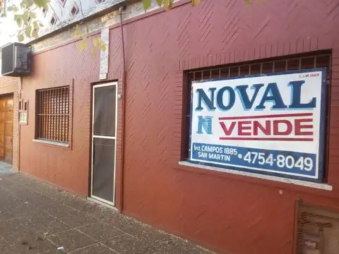Villa Ballester. P.H. al frente de 3 ambientes c/patio y gar