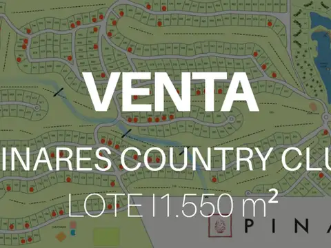 LOTE EN VENTA - PINARES COUNTRY CLUB 