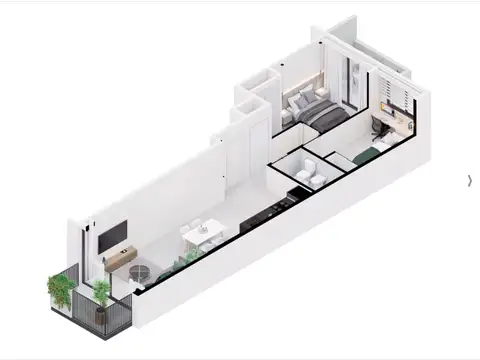 Departamento en Venta de 2 dormitorios