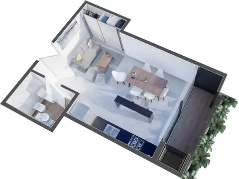 Departamento en Venta en Terminal, USD 85.000