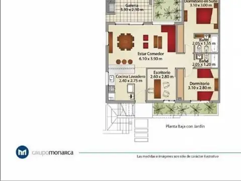 Departamento en Venta de 3 dormitorios