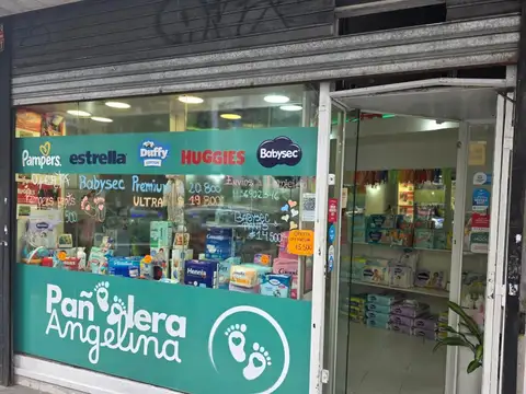 Fondo de Comercio/Pañalera, art. de perfumería y tocador , art. de limpieza en Almagro 