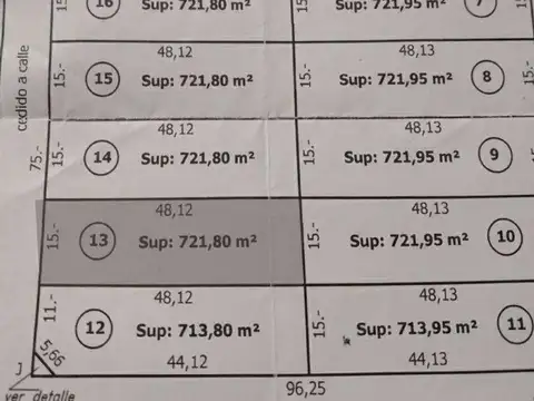 Terreno C. Davreux e/ Buenos Aires y Santa Fe