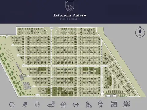 Venta lote en barrio privado estancia piñero.