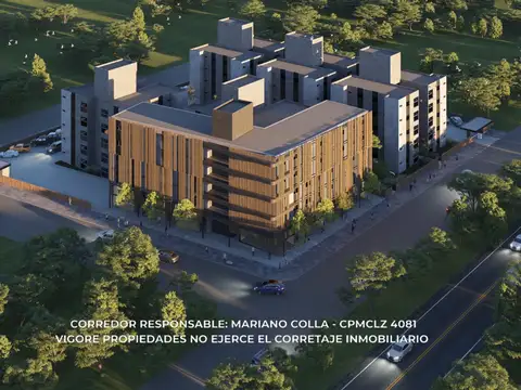 Departamento 3 ambientes con 2 baños