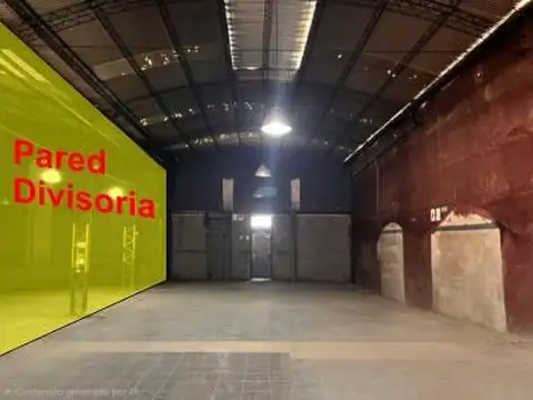 Galpon en Alquiler 40 años