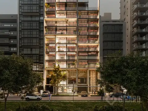 Semipiso en venta de 3 ambientes con vista al mar y al golf, zona playa grande