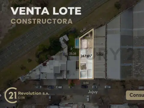 Venta Lote para constructora en Luis Agote, Rosario
